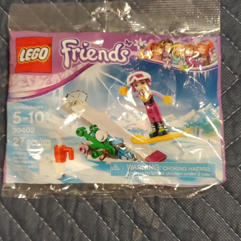 Christmas Lego set 30402 x 6 sets snowboard - Picture 2 of 4